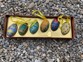 Blecheier Fabergé Stil Ostereier zum Befüllen VERSAND 10.-