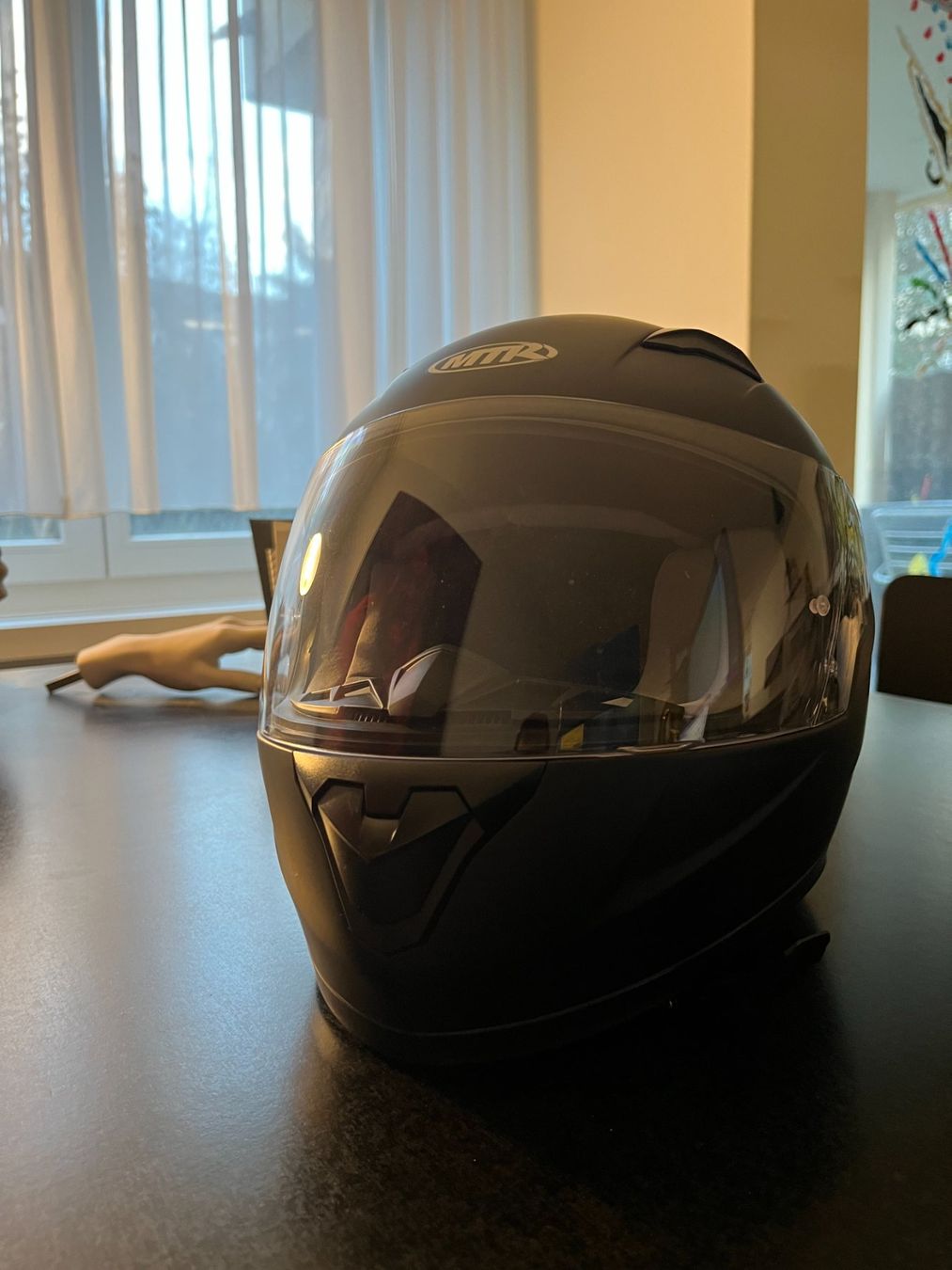Caschi & visiere: Integral-Töffhelm NISHUA: mattschwarz, Grösse S – Usato da Zürich venduto da cyrils78 3