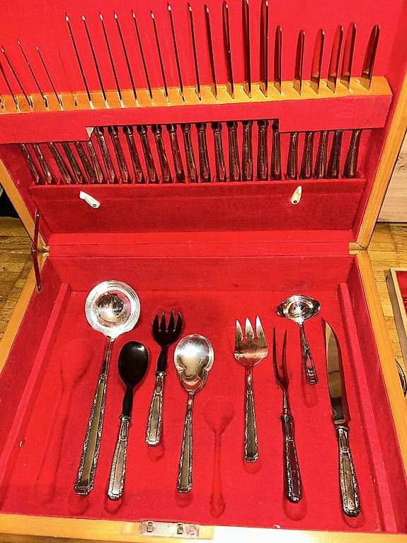 Set di posate: Antikes Tafelbesteck - Meridional EPNS 100 – Nuovo (secondo la descrizione) da Dübendorf venduto da RTZ8600 3