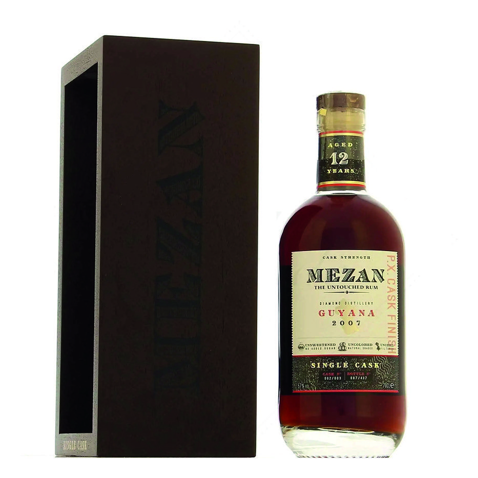 Bevande alcoliche: Mezan Diamond Guyana 2007 12 Years Single Cask Rum – Nuovo e nell'imballaggio originale da Winterthur venduto da Pdiddle