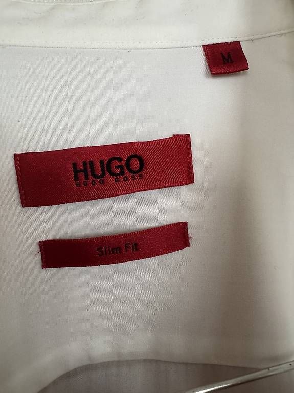 Camicie: Hugo Boss Herrenhemd weiss Gr. M – Usato da Hütten venduto da bri_kkp6 1