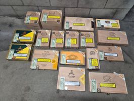 17 x Zigarren Kisten aus CUBA