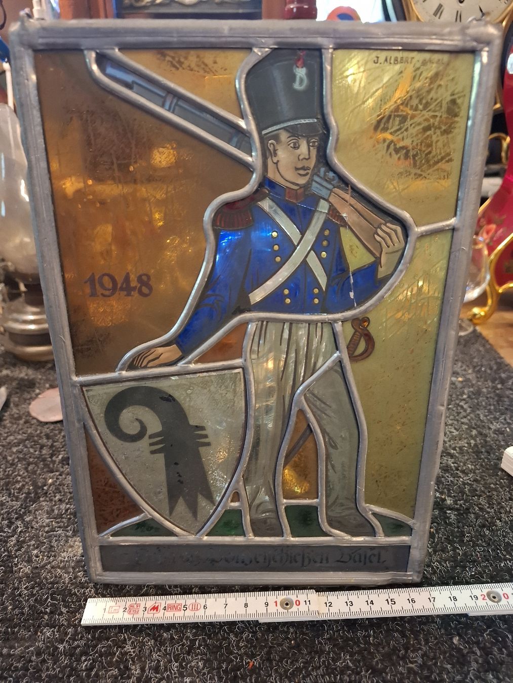 Tutte le decorazioni: Basel Stadt glas soldat – Difettoso da Motto Blenio venduto da Vigio 2