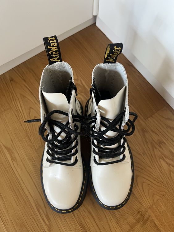 Dr. Martens Jadon Plateau Weiss Gr. 36 Kaufen auf Ricardo