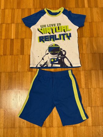 Jungen Sommer Pyjama Gr. 104 Space Astronaut cool 🚀