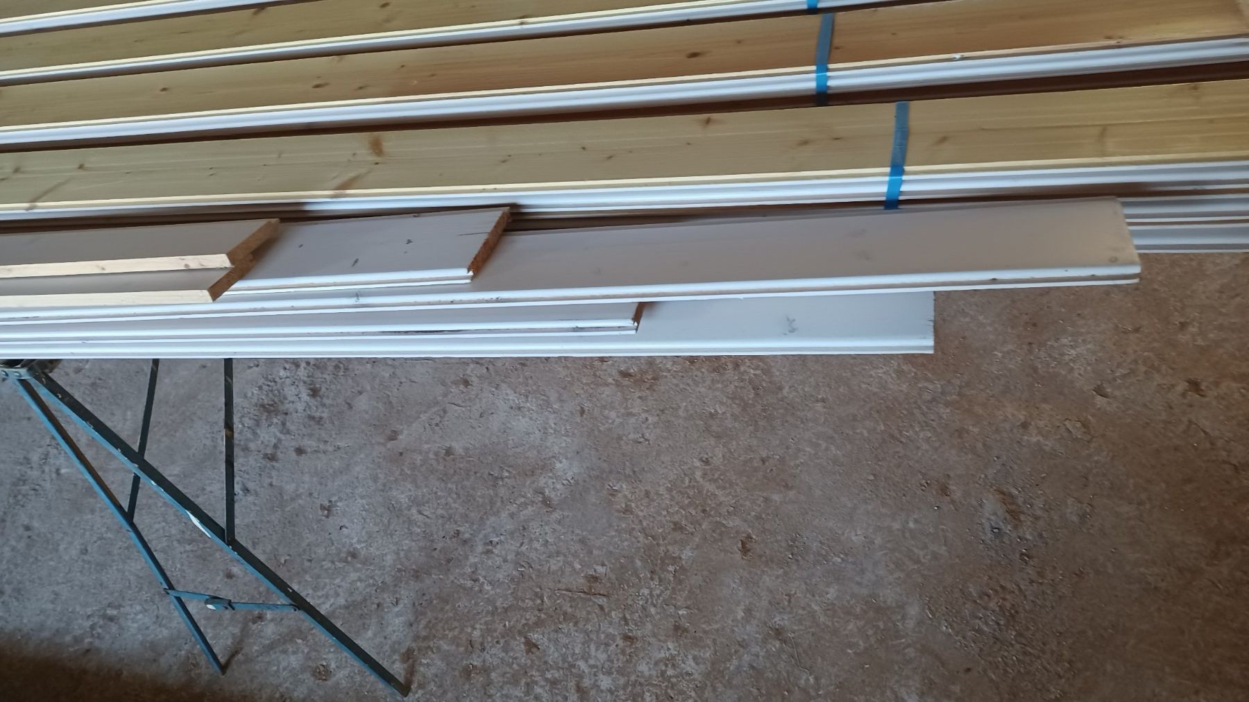 Articoli in legno: Holztäfer  deckend weiss, Rückseite mit Feuchteschutz – Nuovo e nell'imballaggio originale da Immensee venduto da bubi19 3