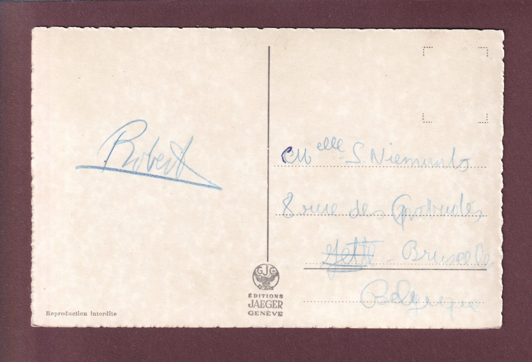Cartoline postali: GENEVE - Palais des Nations - Sphère – Usato da Pully venduto da nicecards 1