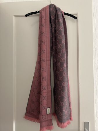 Foulard / Écharpe rose - GUCCI