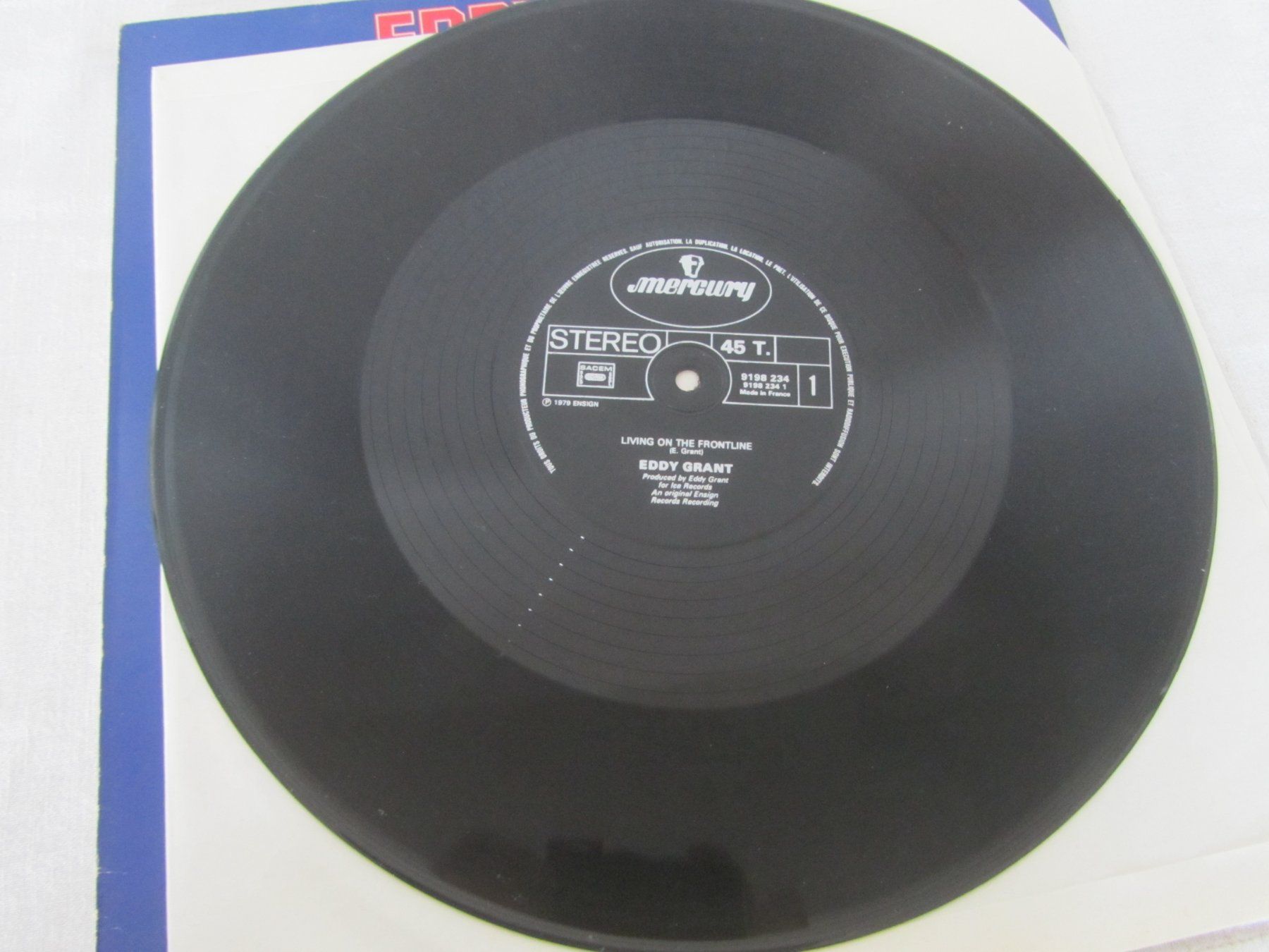 Dischi in vinile: EDDY GRANT:  living on the frontline – Usato da Seengen venduto da mikelele 1