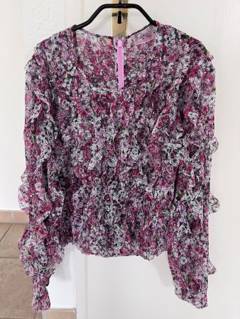 Giambattista Valli x HM Blumenhemd, Größe 42 EU