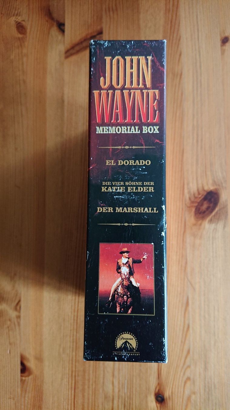 Tutti i DVDs: JOHN WAYNE 3 Filme Box auf DVD – Usato da Wilderswil venduto da Exebub 2