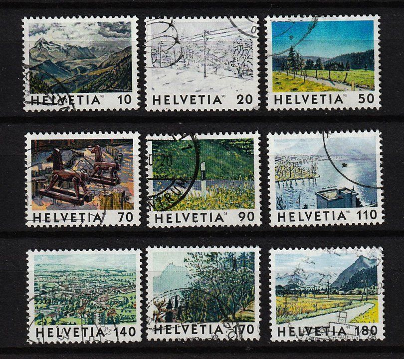 Tutti i francobolli: 1998 Serie Bilder der Schweiz – Usato da Arlesheim venduto da gaugi43