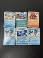 6 carte Pokémon Rare Reverse EV Faille Paradoxe