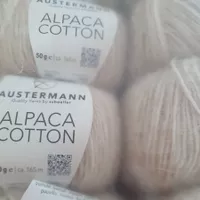 5 Kn. ALPACA COTTON Austermann Fb. 1 - 904 rohweiss/natur