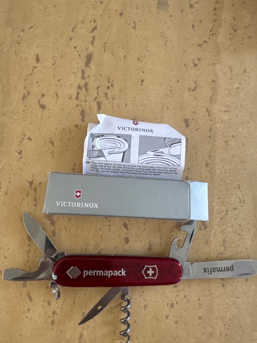 Victorinox Taschenmesser: Victorinox Multitool Camper Permafix rot mit Box – Gebraucht aus Rüti b. Büren von helscherj 2