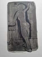 Alexander ZSCHOKKE LITHOGRAPHIE SIGNIERT NUMMERIERT