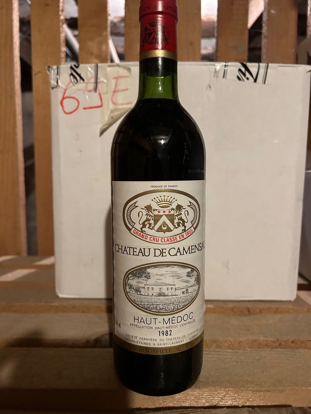 Wein: Château CAMENSAC 1982 Haut-Médoc – Neu (gemäss Beschreibung) aus Roche VD von avediscipule