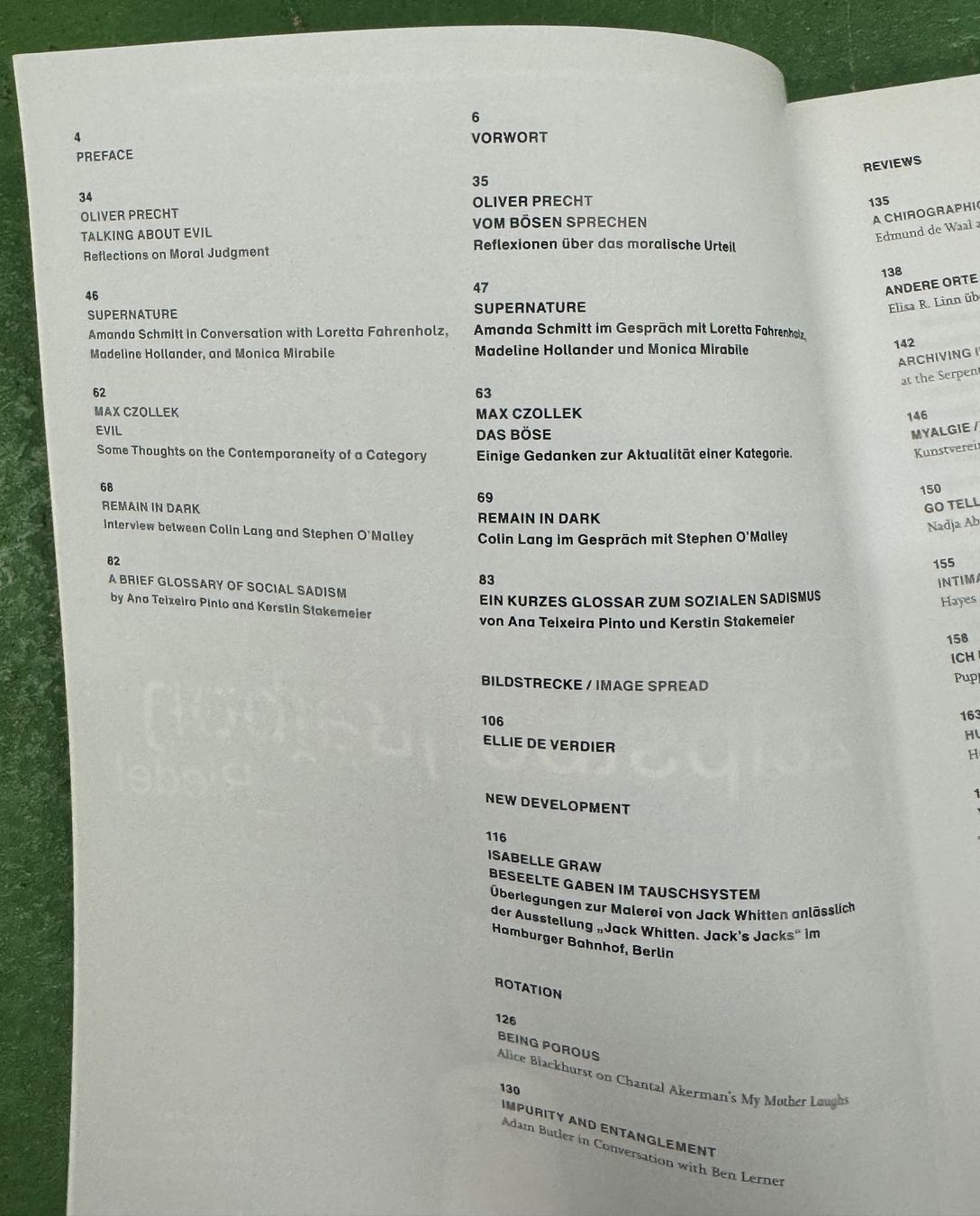 Riviste & Magazine: Texte zur Kunst 116 / Dezember 2019: Evil – Usato da Basel venduto da Ostschweiz06 1