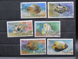 PH 1978 Philippinen Marken Fische gest.