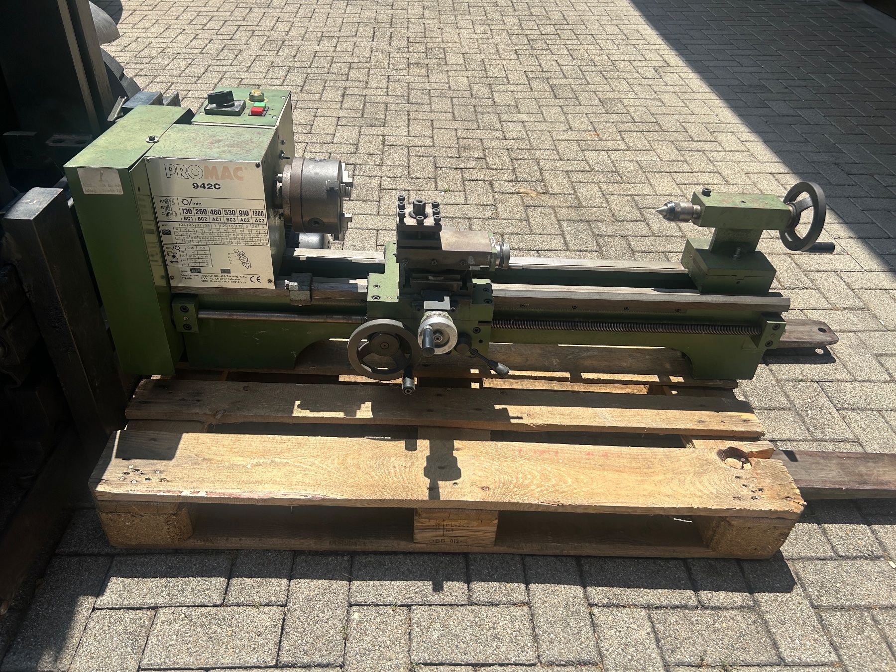 Promac Alle Maschinen: PROMAC Drehbank 942C – Gebraucht aus Rothenfluh von BitterlinPartner 3