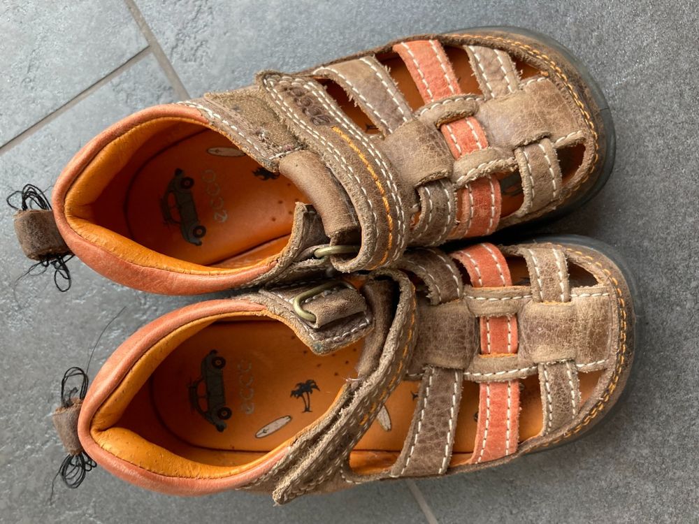 Ecco Scarpe per ragazzi: Kindersandalen ecco mit Klettverschluss – Usato da Pratteln venduto da Miki_ 1