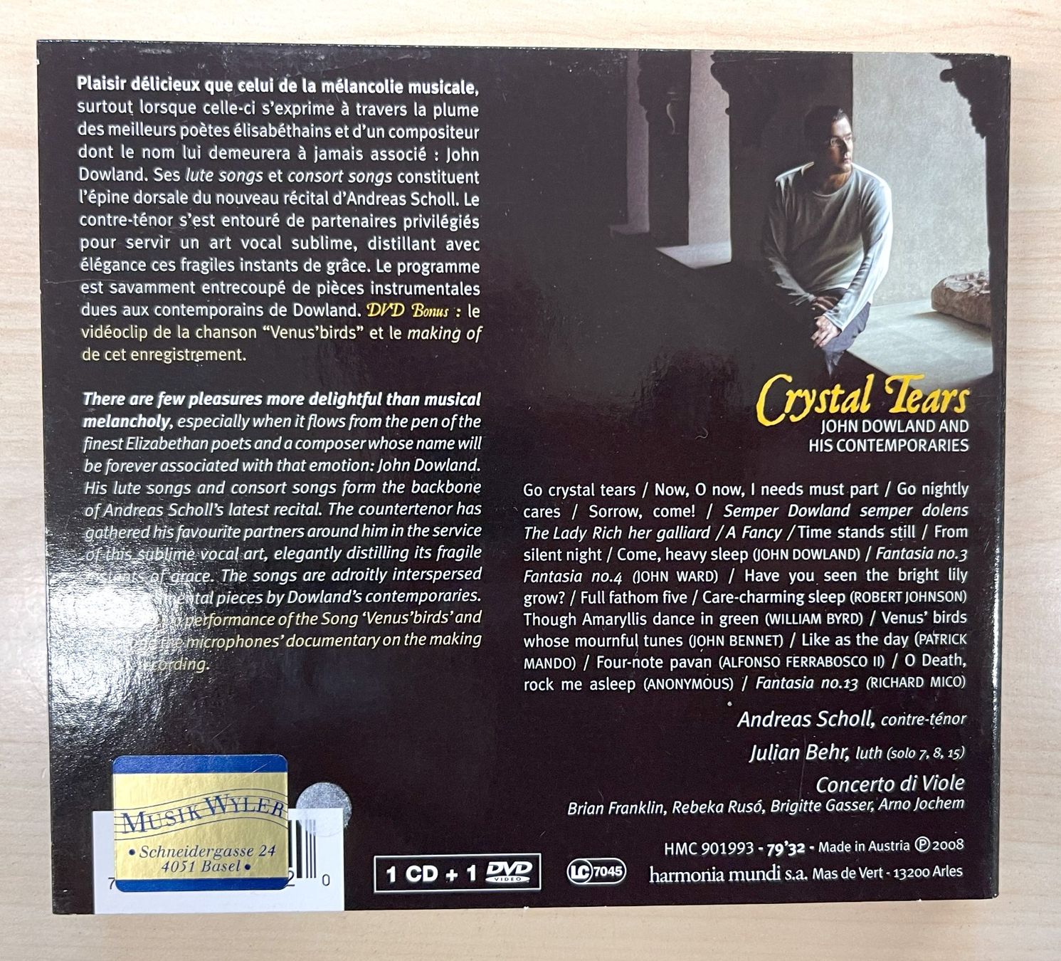 CD: Crystal Tears CD – Usato da Oftringen venduto da Vucki 1