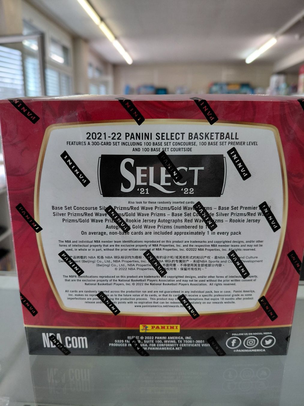 Panini Carte collezionabili: 2021/22 NBA Panini Select – Nuovo e nell'imballaggio originale da Uezwil venduto da -Retrogames- 2