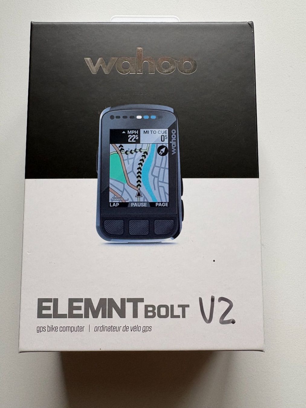 Wahoo Computer & Strumenti di misurazione: Wahoo ELEMNT BOLT V2 · GPS Fahrradcomputer – Usato da Lupfig venduto da topbike01 1