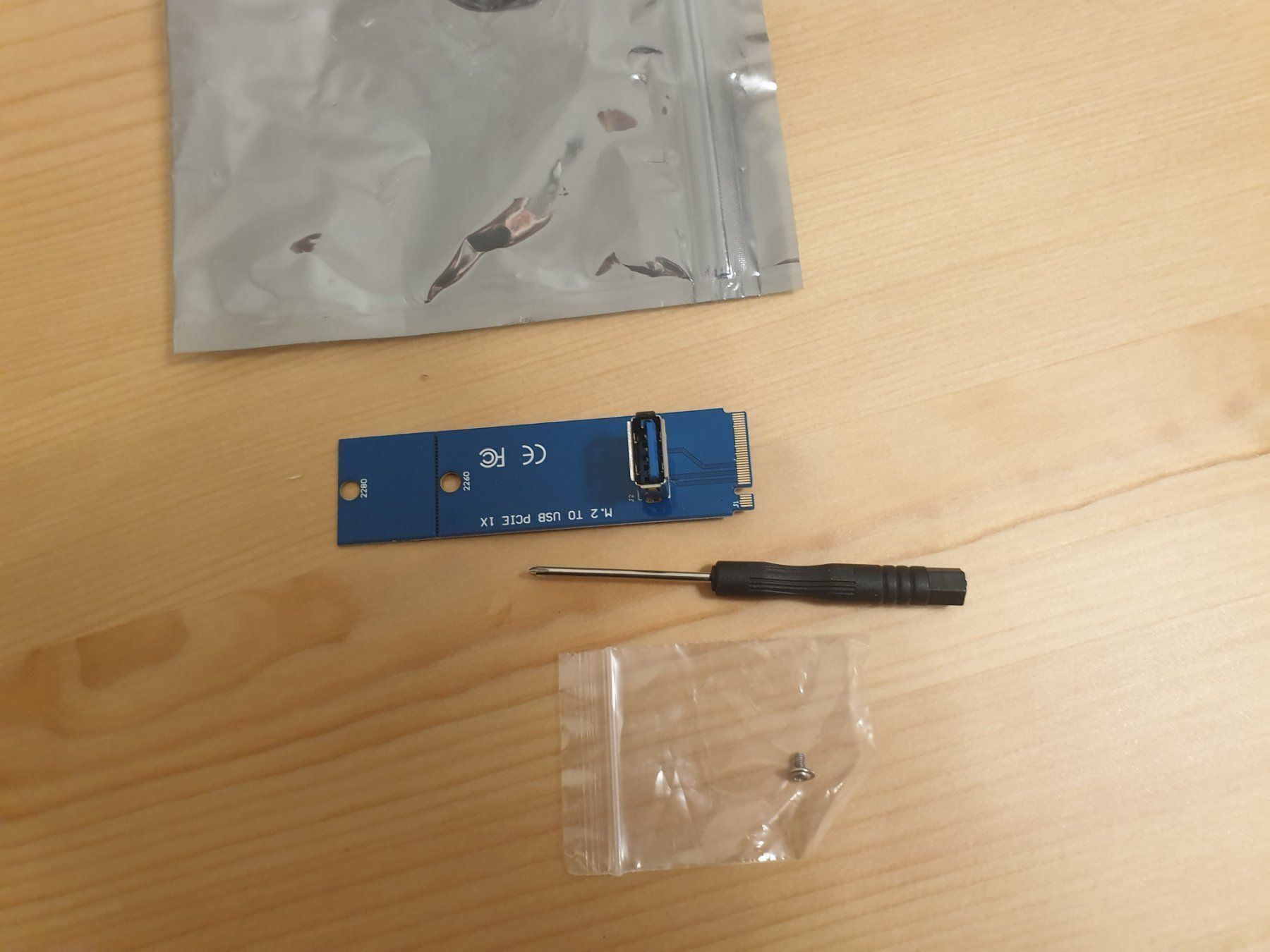 PC: M2 Adapter auf USB inkl. Schraube, neu! – Nuovo e nell'imballaggio originale da Niedergösgen venduto da shpenko