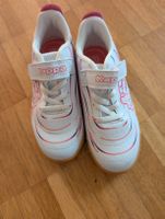 Kinderschuhe Kappa weiss rosa Grösse 28 guter Zustand