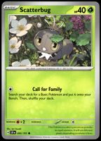 Pokémon Scatterbug 005/191   SV08 Surging Sparks