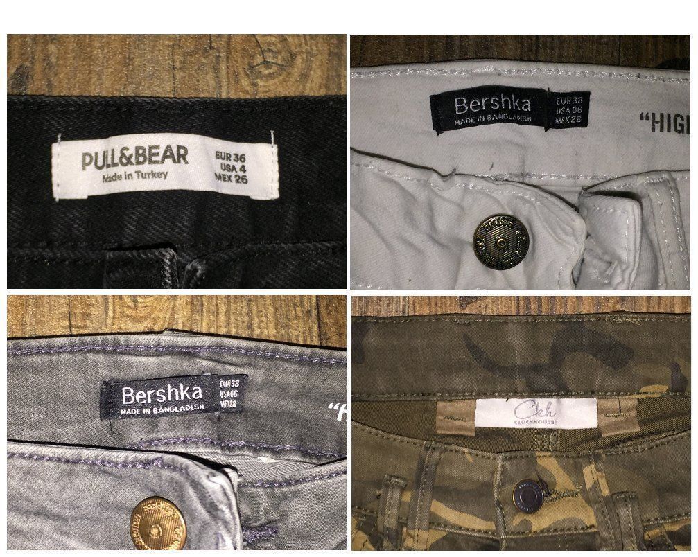 Lots de vêtements: 4 jeans   Taille / Grosse S – D'occasion à Cossonay-ville par Super-Price-Quality