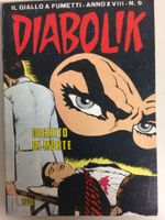 DIABOLIK DECRETO DI MORTE  inedito N° 9 1979 ( XVII‪I )