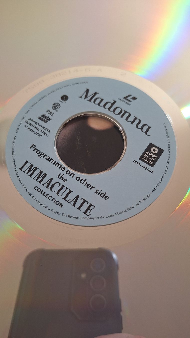 Dischi in vinile: Madonna Immaculate Collection Laserdisc – Usato da Luzern venduto da thomarco 2