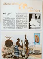Münzbrief Senegal 🇸🇳 1988