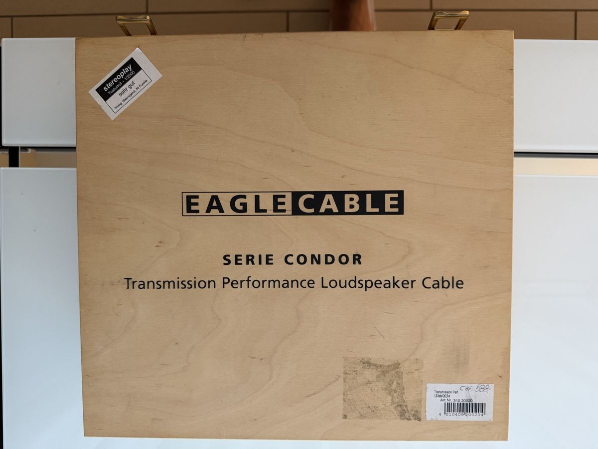 Cavi: LAUTSPRECHERKABEL EAGLE CABLE SERIE CONDOR – Usato da Rapperswil SG venduto da Whitecielo 2