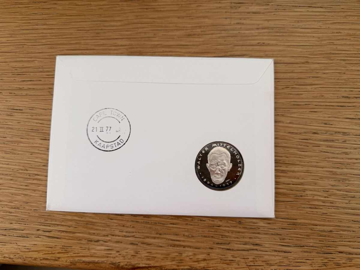 Tutti le monete: Numisbrief von Walter Mittelholzer  – Nuovo (secondo la descrizione) da Murgenthal venduto da Tina_4055 1