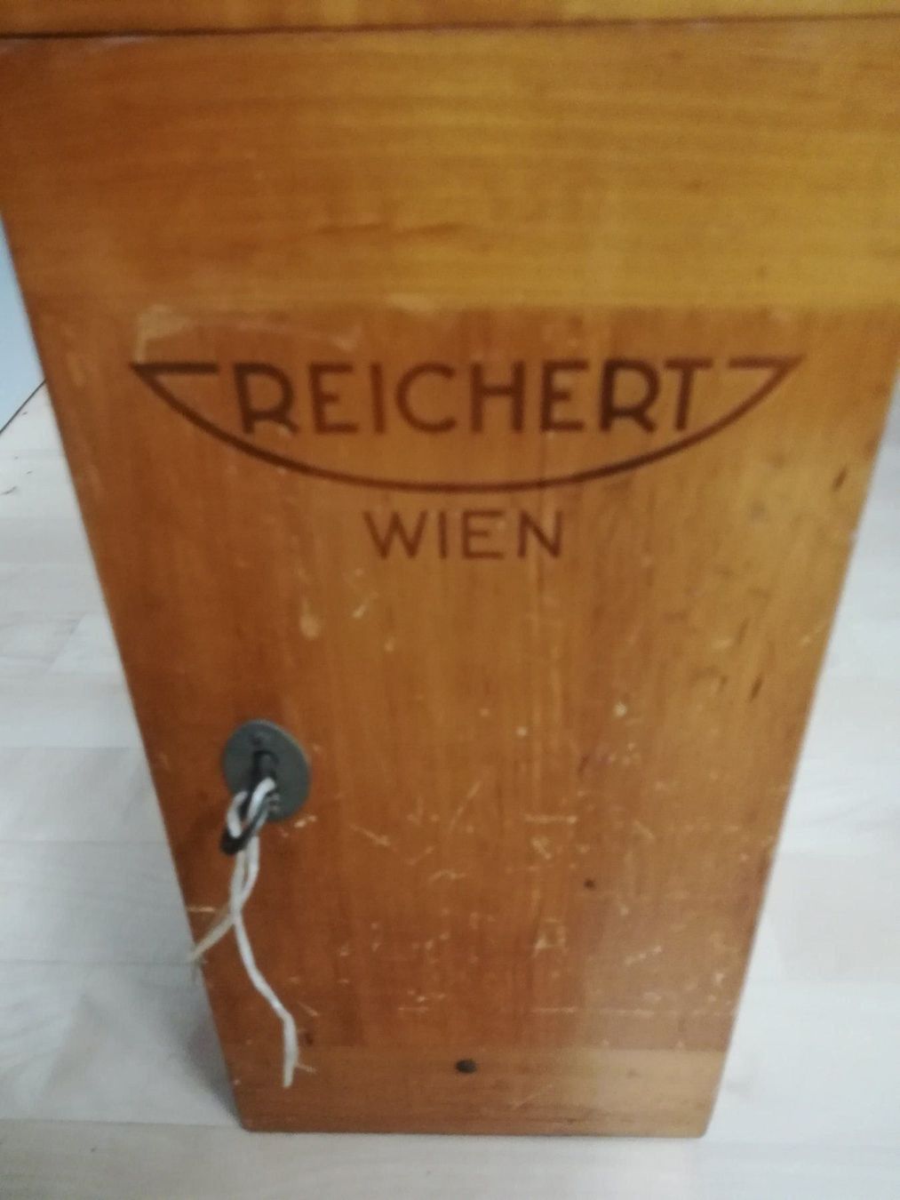 Mikroskopie: Mikroskop Reichert Antik – Gebraucht aus Trin Mulin von jerb 1