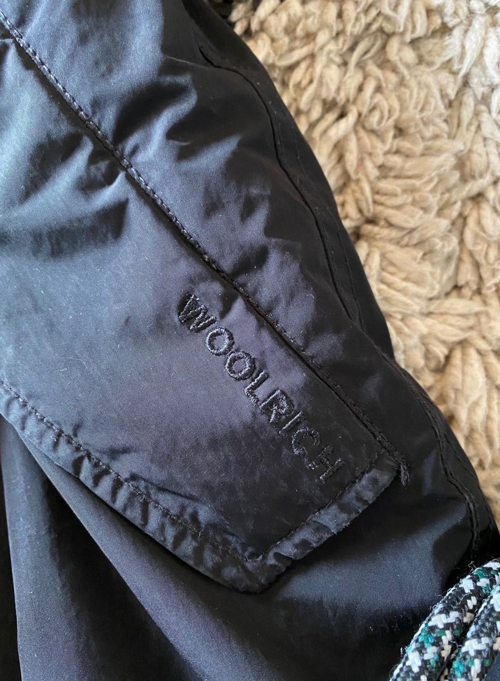 Woolrich Cappotti: Original Woolrich Übergangsmantel Black – Usato da Buchs ZH venduto da crazyhandbaggirl123 7