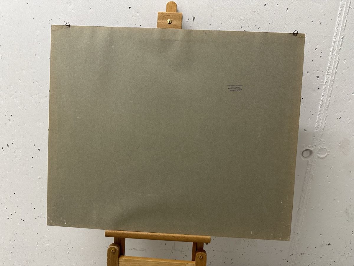 Dipinti: Aquarell "Berge" Gemälde 1982 Bergpanorama – Usato da Ebikon venduto da Gaenggeliwaar 5