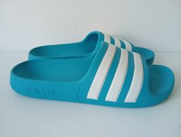 Original Adidas Adilette Aqua Slipper  Blau EU 34 UK 2 22 cm