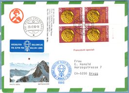 1980  Hochalpinen Ballonflug Dolder Mürren   Ponte Cremenaga