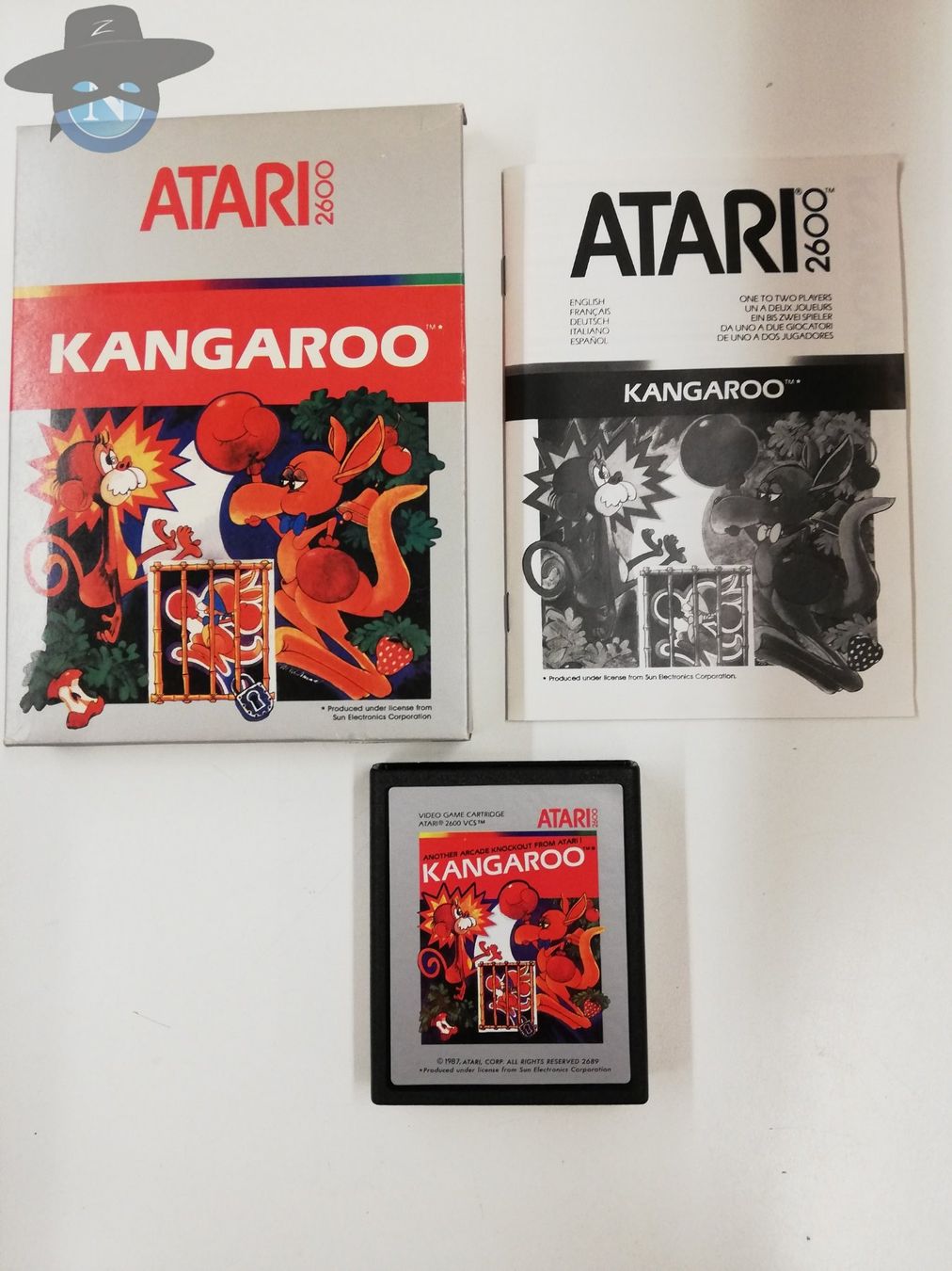 Atari Giochi: Kangaroo / Atari VCS 2600 – Usato da St. Gallen venduto da zorro_dc