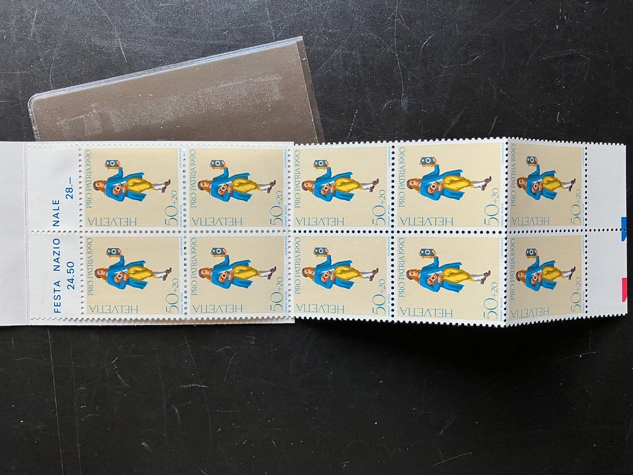 Tutti i francobolli: Pro Patria 1990 Heftchen postfrisch – Usato da Nesslau venduto da andi_hon 1