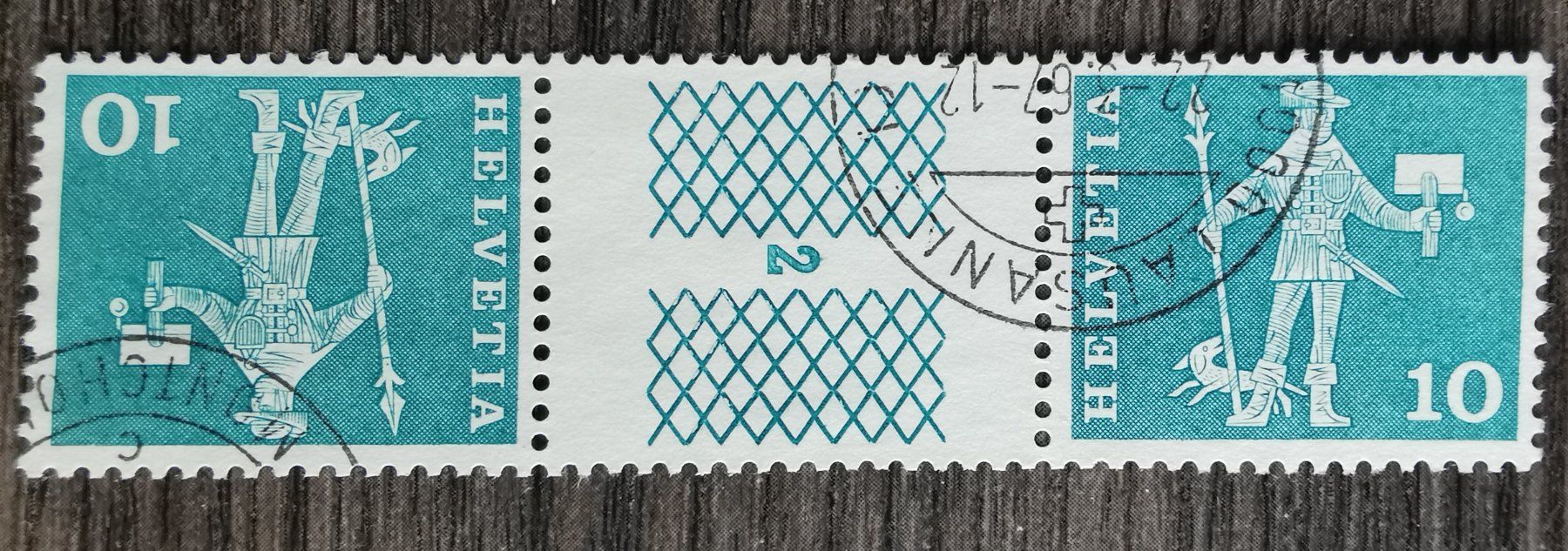 Tutti i francobolli: TR95 Timbre Suisse 19xx Oblitere – Usato da Cousset venduto da Patrick_Collections