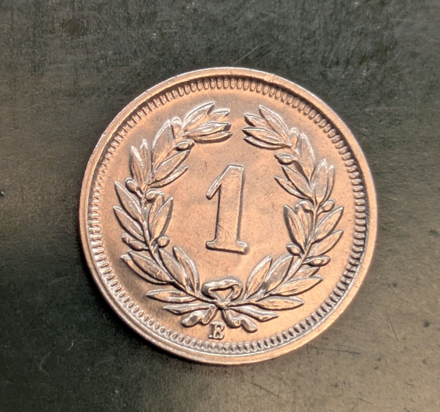 Tutti le monete: 1 Rp. 1941 Bronze – Usato da Zetzwil venduto da Spitz70 1