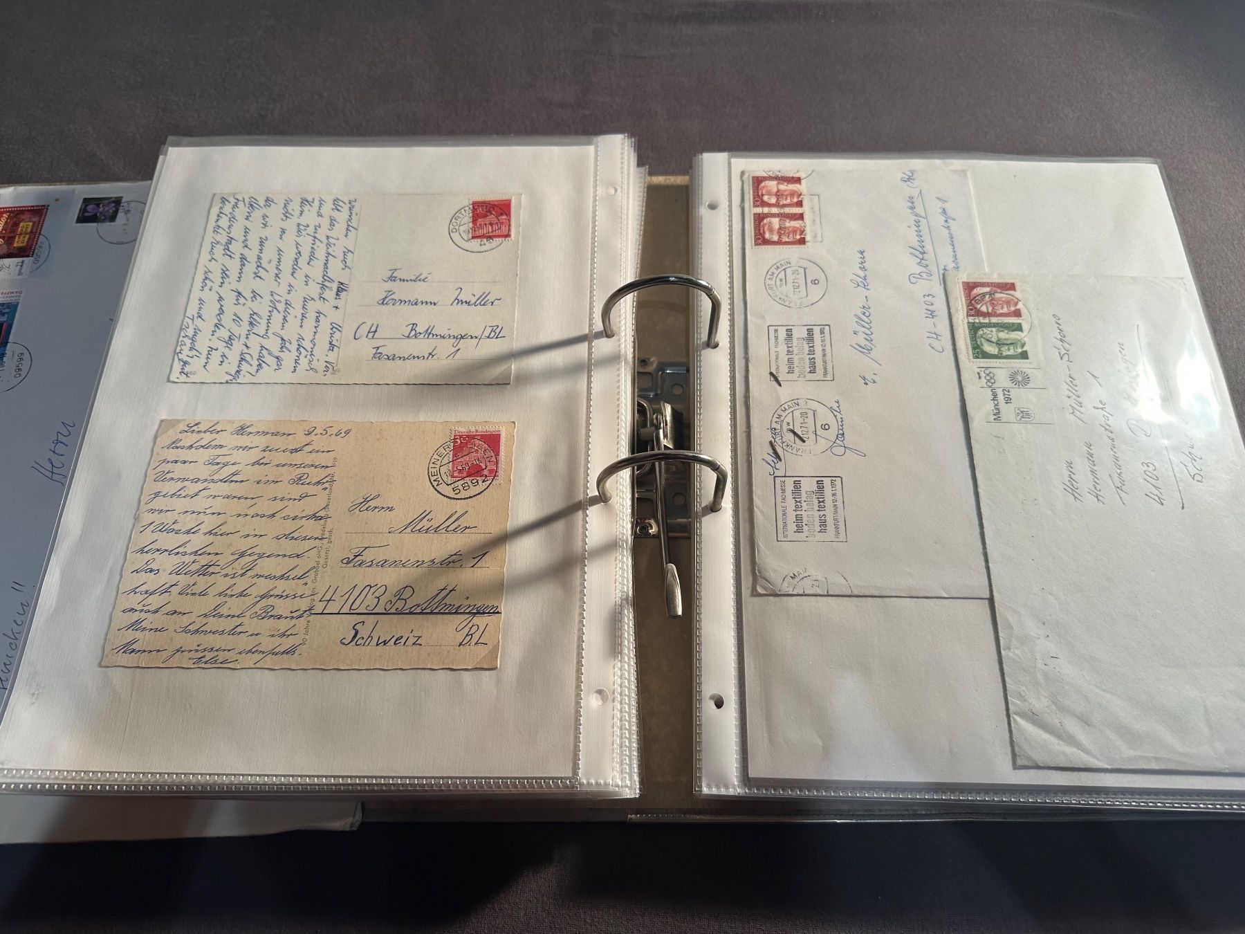 Alle Briefmarken: Sammlung Briefe Deutschland – Gebraucht aus Stettfurt von 2442 5