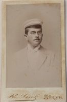 CDV Charles Bôle, med., 1897, Basel - Studenten Zofingia