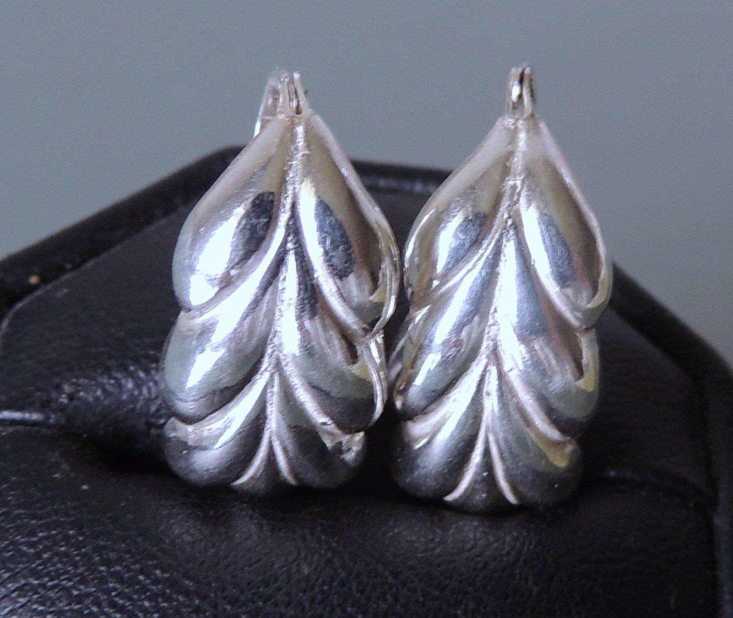 Orecchini pendenti & Orecchini a lobo: Silber 925 Ohrringe 20 x 10 mm – Nuovo (secondo la descrizione) da Waldenburg venduto da schaller707 1