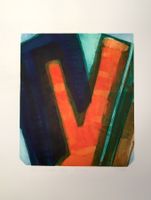 Willibrord Haas  "Victory"  Farbradierung